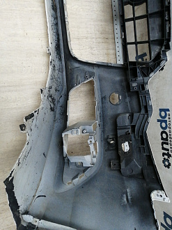 AA045627; Бампер передний; под паркт.; под омыват. (4G0 807 437) для Audi A6 C7/БУ; Оригинал; Р1, Мелкий дефект; 