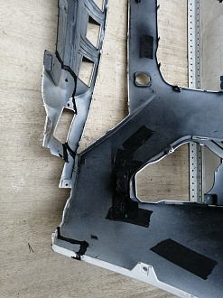 AA045929; Бампер передний; без паркт.; без омыват. (2803105XST01A) для Haval Jolion I (2021-2023)/БУ; Оригинал; Р1, Мелкий дефект; 