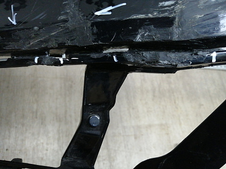 AA045702; Бампер передний; под паркт.; под омыват. (5СU807221A) для Volkswagen Jetta VI рест. (2015-2018)/БУ; Оригинал; Р2, Удовлетворительное; 