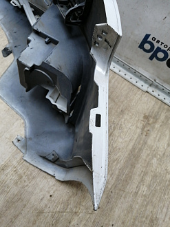 AA045589; Бампер передний; без паркт.; под омыват. (8K0 807 437 AC) для Audi A4 B8/БУ; Оригинал; Р2, Удовлетворительное; 