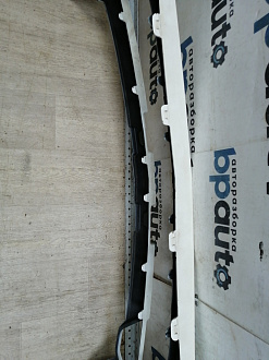 AA046105; Бампер передний, AMG; под паркт.; под омыват. (A1668803140) для Mercedes-Benz M-klasse III (W166) (2011-2015)/БУ; Оригинал; Р1, Мелкий дефект; 