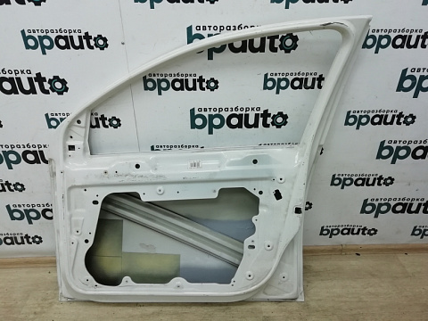 Фотография детали AA018689; Дверь передняя правая (5K4831312) для Volkswagen Golf/БУ; Оригинал; Р0, Хорошее; (LB9A) Белый. Фото номер 6