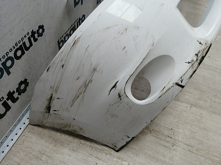 AA045916; Бампер передний; без паркт.; без омыват. (52119-02A90) для Toyota Auris I рест. (2010- 2013)/БУ; Оригинал; Р1, Мелкий дефект; 