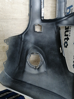 BA000239; Бампер передний; без паркт.; под омыват. (52119-42730) для Toyota Rav4 30 рест. V 2.4 (2009 - 2010)/БУ; Оригинал; Р1, Мелкий дефект; 