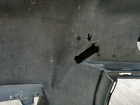 Фотография детали AA045305; Бампер передний; без паркт.; под омыват. (13288286) для Opel Insignia/БУ; Оригинал; Р1, Мелкий дефект; . Фото номер 20