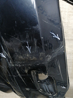 AA045681; Бампер передний, S-line; под паркт.; под омыват. (4G8 807 437 F) для Audi A7 I Sportback (2010-2014)/БУ; Оригинал; Р2, Удовлетворительное; 