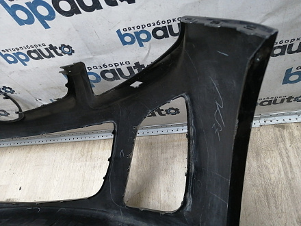 AA045769; Бампер передний; без паркт.; под омыват. (EH44-50031) для Mazda CX-7 I рест. (2009-2012)/БУ; Оригинал; Р1, Мелкий дефект; 