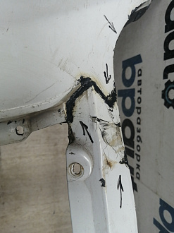 AA045730; Бампер передний; под паркт.; под омыват. (62022-1ME0H) для Infiniti/БУ; Оригинал; Р2, Удовлетворительное; 