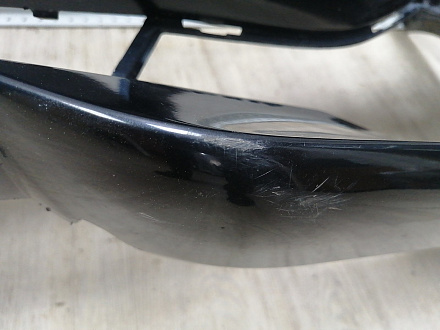 AA004071; Бампер передний, V-2.0, под накладку; под паркт.; под омыват. (51117279693) для BMW 3 серия F30 F31/БУ; Оригинал; Р0, Хорошее; (475) Черный перламутр {Black Sapfir}