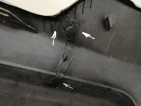 Фотография детали AA038174; Бампер передний; под паркт.; без омыват. (96660434) для Opel Antara (2007 - 2011)/БУ; Оригинал; Р1, Мелкий дефект; . Фото номер 31