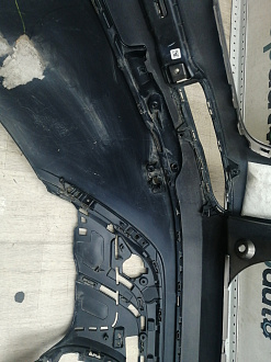 AA046013; Бампер задний; под паркт. (J8A2-17A958-AB) для Land Rover Range Rover Velar L560 (2017 - 2023)/БУ; Оригинал; Р1, Мелкий дефект; 