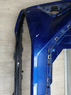 AA045919; Бампер передний; без паркт.; без омыват. (2803127XKQ11A) для Haval F7 I рест. (2022-н.в.)/БУ; Оригинал; Р1, Мелкий дефект; 