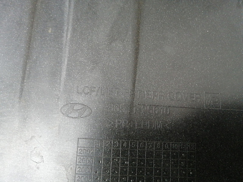 Фотография детали AA020382; Бампер передний, не Тагаз; без паркт.; без омыват. (86511-25610) для Hyundai Accent II (1999-2012)/Нов с деф; Оригинал; Р1, Мелкий дефект; . Фото номер 13