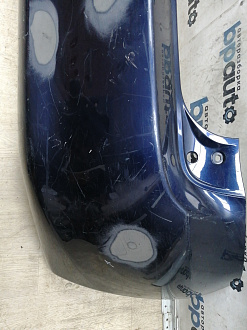 BA000211; Бампер задний; без паркт. (52159-02400) для Toyota Auris I (2007- 2010)/БУ; Оригинал; Р1, Мелкий дефект; 