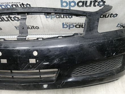 BA000218; Бампер передний, до 2010г; без паркт.; под омыват. (62022-JK60H) для Infiniti G (2006-2013)/БУ; Оригинал; Р1, Мелкий дефект; 