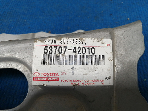 Фотография детали AA036277; Панель крепления крыла правая (53707-42010) для Toyota Rav4/Нов; Оригинал; . Фото номер 5