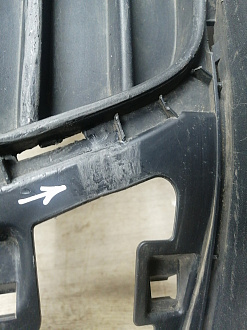 AA045719; Бампер передний; без паркт.; без омыват. (2K5807221A) для Volkswagen Caddy III рест. (2010-2015)/БУ; Оригинал; Р1, Мелкий дефект; 