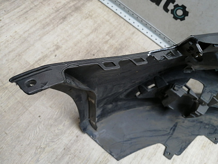 BA000167; Бампер передний; под паркт.; под омыват. (4G0 807 437) для Audi A6 C7/БУ; Оригинал; Р1, Мелкий дефект; 