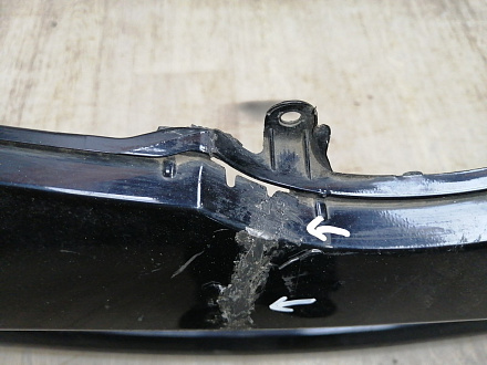 BA000120; Бампер передний; под паркт.; под омыват. (52119-06C40) для Toyota Camry/БУ; Оригинал; Р1, Мелкий дефект; 