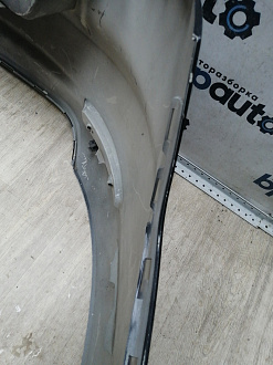 BA000237; Бампер задний; под паркт. (BS71-F17906-A) для Ford Mondeo Sedan IV рест. (2010- 2014)/БУ; Оригинал; Р1, Мелкий дефект; 