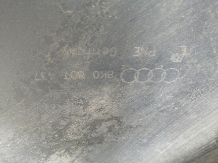 BA000168; Бампер передний; без паркт.; без омыват. (8K0 807 437) для Audi A4 B8/БУ; Оригинал; Р1, Мелкий дефект; 