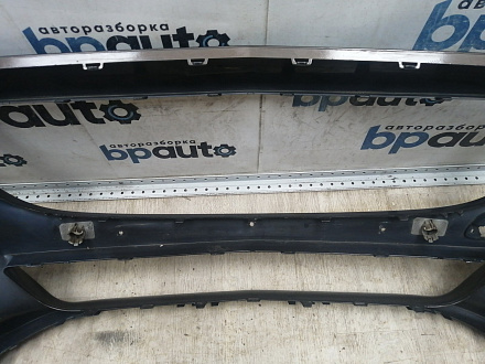 AA045460; Бампер передний; под паркт.; без омыват. (A2058800125) для Mercedes-Benz C-klasse IV (W205) (2014-2018)/БУ; Оригинал; Р1, Мелкий дефект; 