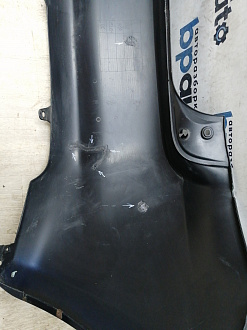 BA000211; Бампер задний; без паркт. (52159-02400) для Toyota Auris I (2007- 2010)/БУ; Оригинал; Р1, Мелкий дефект; 