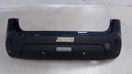 AA005418; Бампер задний; под паркт. (85022-JD00H) для Nissan Qashqai/БУ; Оригинал; Р0, Хорошее; BW9, Темно-синий перламутр