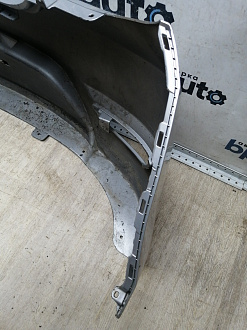 AA045613; Бампер задний; без паркт. (86611-4L200) для Hyundai Solaris I HB (2010- 2014)/БУ; Оригинал; Р1, Мелкий дефект; 