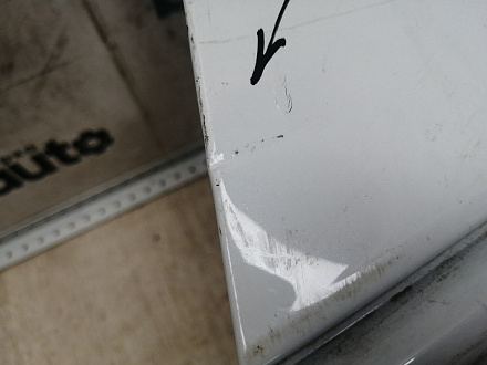 BA000257; Бампер передний, S-line; без паркт.; под омыват. (8R0 807 437 AC) для Audi Q5 I рест. (2012-2017)/БУ; Оригинал; Р1, Мелкий дефект; 