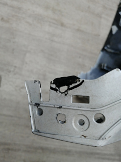 AA046138; Бампер передний, AMG; под паркт.; под омыват. (A1668856425) для Mercedes-Benz GL-klasse II (X166) (2012-2016)/БУ; Оригинал; Р2, Удовлетворительное; 