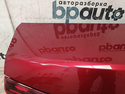 Крышка багажника Мазда 3 III BM Sedan 2013-2016, б/у, фото 4