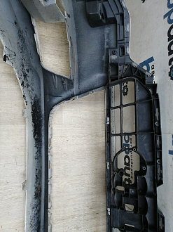 AA045627; Бампер передний; под паркт.; под омыват. (4G0 807 437) для Audi A6 C7/БУ; Оригинал; Р1, Мелкий дефект; 