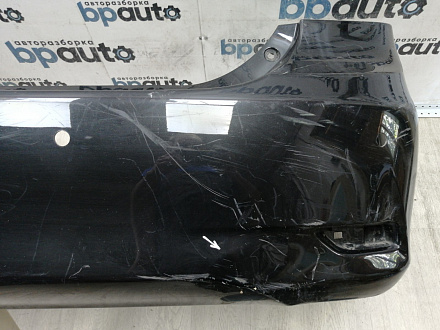 AA044426; Бампер задний; под паркт. (52159-12B30) для Toyota Corolla 150 рест. (2010-2013)/БУ; Оригинал; Р1, Мелкий дефект; 
