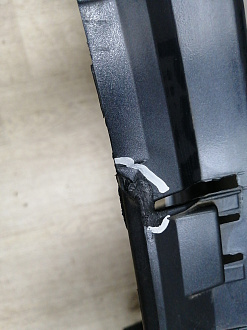 AA046067; Бампер передний; под паркт.; под омыват. (52119-53400) для Lexus IS II рест. (2008 - 2010)/БУ; Оригинал; Р2, Удовлетворительное; 