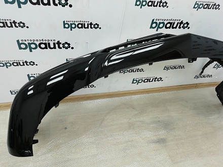 AA002473; Бампер передний, Coupe, AMG; под паркт.; под омыват. (A2078852725) для Mercedes-Benz E-klasse IV Coupe (C207) (2009-2013)/БУ; Оригинал; Р0, Хорошее; (197) Черный металик