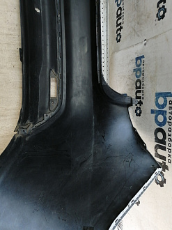 AA046111; Бампер задний; без паркт. (86611-4Y000) для Kia Rio III Sedan (2011- 2015)/БУ; Оригинал; Р1, Мелкий дефект; 