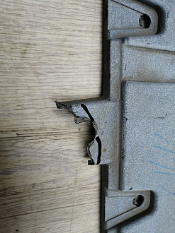 AA045918; Бампер передний; без паркт.; без омыват. (2803127XKQ11A) для Haval F7 I рест. (2022-н.в.)/БУ; Оригинал; Р1, Мелкий дефект; 