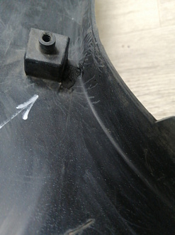 AA045848; Бампер передний; без паркт.; без омыват. (86511-4Y000) для Kia Rio/БУ; Оригинал; Р1, Мелкий дефект; 