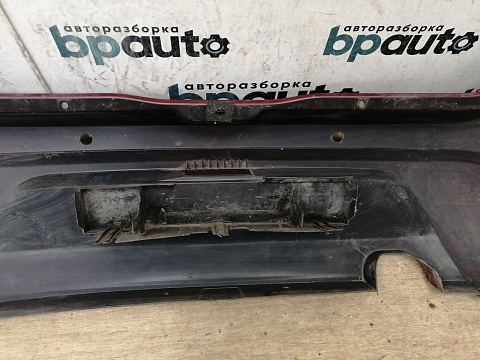 Фотография детали AA041254; Бампер задний; под паркт. (8200911893) для Renault Sandero I (2009-2014)/БУ; Оригинал; Р1, Мелкий дефект; . Фото номер 15