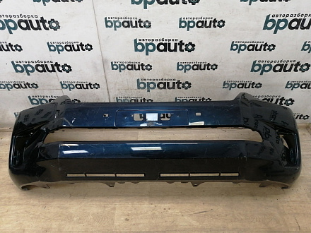 AA043742; Бампер передний; без паркт.; под омыват. (52119-6B984) для Toyota Land Cruiser Prado 150 рест.2 (2017- 2020)/БУ; Оригинал; Р1, Мелкий дефект; 