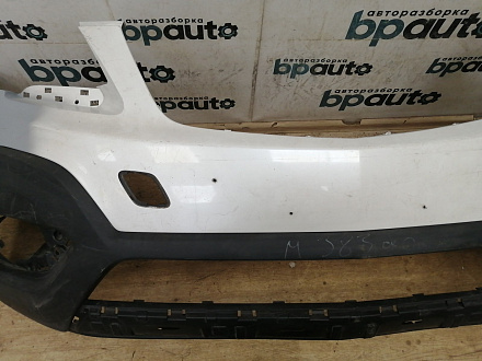 AA041648; Бампер передний; без паркт.; без омыват. (95122388) для Opel Mokka (2012 - 2015)/БУ; Оригинал; Р1, Мелкий дефект; 