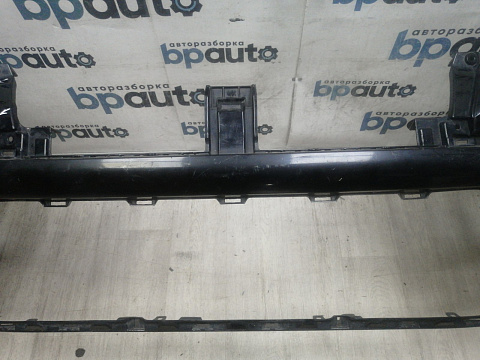 Фотография детали AA046201; Бампер передний; без паркт.; без омыват. (52119-0KM60) для Toyota Fortuner II рест. (2020- н.в.)/БУ; Оригинал; Р1, Мелкий дефект; . Фото номер 4