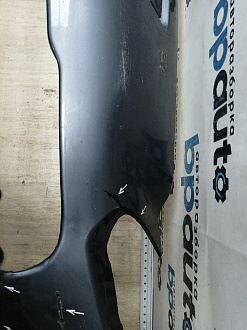 AA044863; Бампер передний; без паркт.; без омыват. (9674576177) для Peugeot 308 I рест. (2011-2015)/БУ; Оригинал; Р2, Удовлетворительное; 