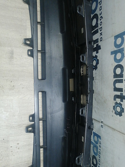 AA045965; Бампер передний; под паркт.; под омыват. (52119-60G50) для Toyota Land Cruiser Prado 150 рест. (2013 — 2017)/БУ; Оригинал; Р1, Мелкий дефект; 