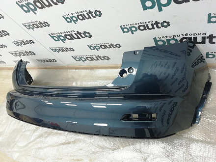 AA005288; Бампер задний; без паркт. (850221KA6H) для Nissan Juke I (2010-2014)/БУ; Оригинал; Р0, Хорошее; RAQ, Синий металик