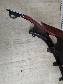 AA046066; Бампер передний; под паркт.; под омыват. (52119-53400) для Lexus IS II рест. (2008 - 2010)/БУ; Оригинал; Р1, Мелкий дефект; 