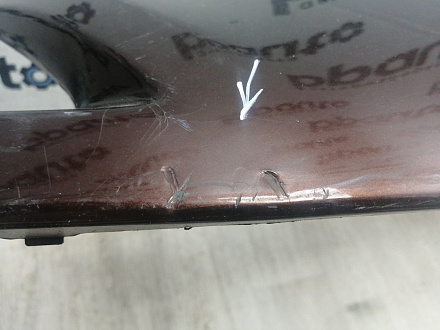 AA045771; Бампер передний; без паркт.; под омыват. (BGV450031) для Mazda 3 BL/БУ; Оригинал; Р2, Удовлетворительное; 