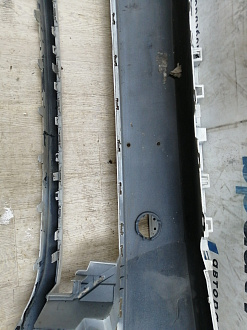 AA045817; Бампер передний; под паркт.; под омыват. (3C8807221F) для Volkswagen Passat CC рест. (2012-2017)/БУ; Оригинал; Р1, Мелкий дефект; 