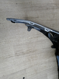 AA045931; Бампер передний; без паркт.; без омыват. (52119-02A90) для Toyota Auris I рест. (2010- 2013)/БУ; Оригинал; Р1, Мелкий дефект; 